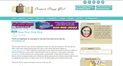 Desktop Screenshot of couponcrazygirl.com